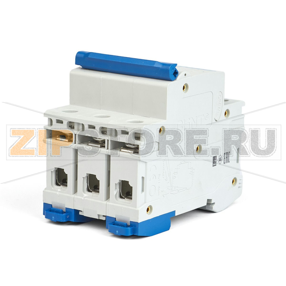 Выключатель автоматический 6 А, 10 кА, 3 полюса Chint NB1-63H 
