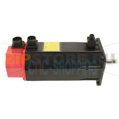 Серводвигатель с коническим валом, шпонкой и тормозом Fanuc A06B-0128-B177 