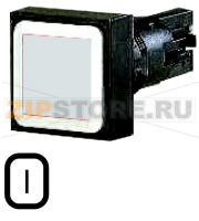 Кнопка, белая, без фиксации Eaton Q25D-WS