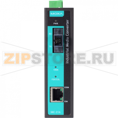 Медиаконвертер MOXA IMC-21A-S-SC-T (CV-WDM-B) 