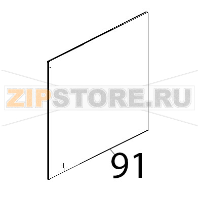 Vetro int. 449x436x6 TFL Unox XV 203G Vetro int. 449x436x6 TFL Unox XV 203GЗапчасть на деталировке под номером: 91