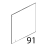 Vetro int. 449x436x6 TFL Unox XV 203G