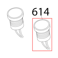 Pulsante bianco NO Sirman Palladio 350 Automec