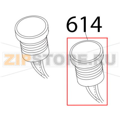 Pulsante bianco NO Sirman Palladio 350 Automec Pulsante bianco NO Sirman Palladio 350 AutomecЗапчасть на деталировке под номером: 614