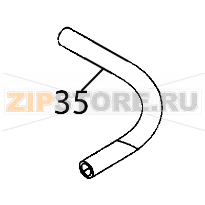 Pipe of union Fagor HMM-6/11 Pipe of union Fagor HMM-6/11Запчасть на деталировке под номером: 35Название запчасти Fagor на английском языке: Pipe of union HMM-6/11.