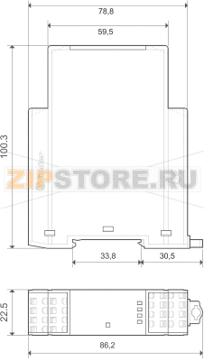 Реле промышленное 24 V (DC), 6 A Finder 7S.16.9.024.0420 
