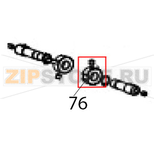 Travel switch pressure wheel Hurakan HKN-20SN2V Travel switch pressure wheel Hurakan HKN-20SN2VЗапчасть на деталировке под номером: 76