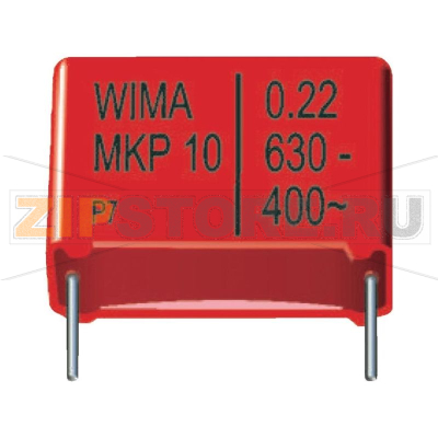 Конденсатор 0.022 мкФ, 1000 В/DC Wima MKP1O122204C00KSSD-1 