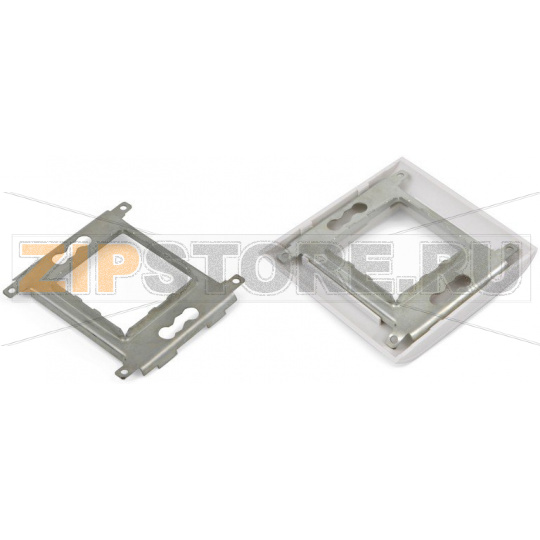 лицевая панель 80х80мм для модулей 45x45 (аналогов Mosaic), металический каркас 