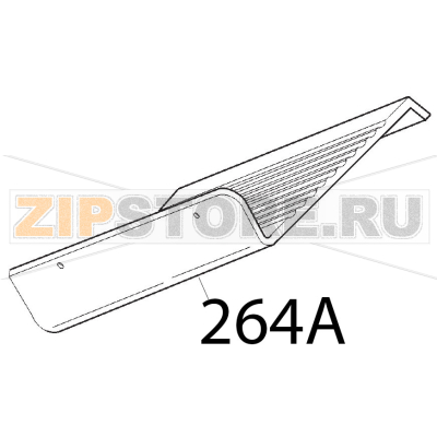 Piatto estr. Sirman Topaz 220 Piatto estr. Sirman Topaz 220Запчасть на деталировке под номером: 264A