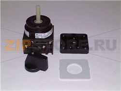 Switch with front plate 