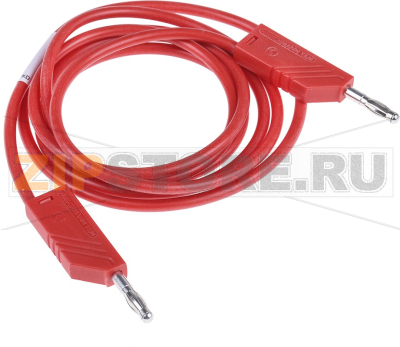 Провод испытательный 1.5 м, 16 A, 30 В/AC, 60 В/DC, красный Hirschmann 934093101 