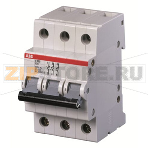 Рубильник трехполюсный 80 A, E203/80G ABB 2CDE283001R1080 