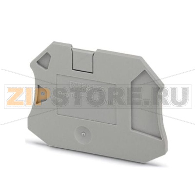 Концевая крышка Phoenix Contact D-UT 2,5/4-TWIN Длина: 57,8 мм, Ширина: 2,2 мм, Высота: 47,5 мм, Цвет: cерый.Минимальный заказ: 50 шт.Упаковка: 50 шт.