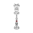 Rosetta piana 10x16 DIN988 ZNP Saeco Royal Exclusive