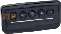 PUSH-BUTTON PANEL 5 BUTTONS