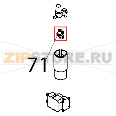 Pressacavo 4228-B Teikos TS983 Pressacavo 4228-B Teikos TS983Запчасть на деталировке под номером: 71