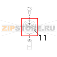 Roll for bowl clamping Bear Varimixer AR80 VL-1S