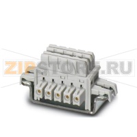 Корпуса для электронных устройств Phoenix Contact ME 6,2 TBUS-2 1,5/5-ST-3,81 VPE5 KMGY