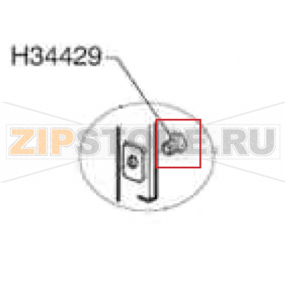 Screw Comenda GFS 90 Screw Comenda GFS 90Запчасть на деталировке под номером: H34429Название запчасти на английском языке: Screw Comenda GFS 90