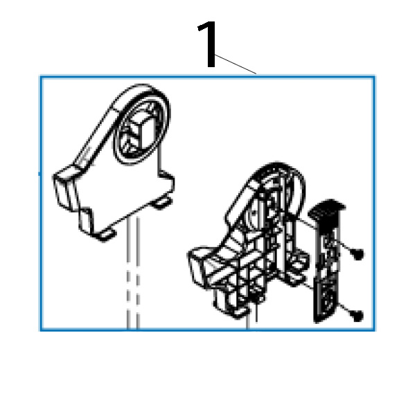 Media holder assembly TSC DA320 Media holder assembly TSC DA320Запчасть на деталировке под номером: 1