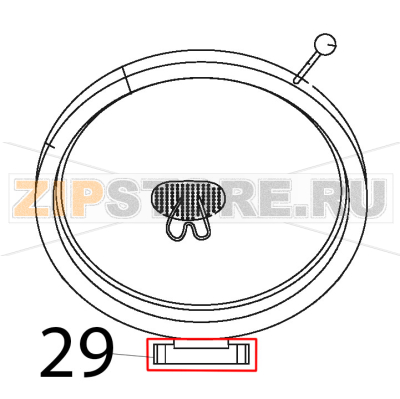 Cerniera 0320 Tecnoinox P81FIE9 Cerniera 0320 Tecnoinox P81FIE9Запчасть на деталировке под номером: 29