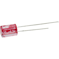 Конденсатор 10 мкФ, 50 В, 8х8 мм, 1 шт Würth Elektronik WCAP-PTHR