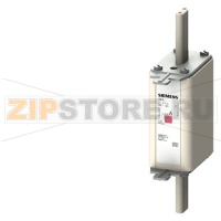 ПЛАВКАЯ ВСТАВКА НИЗКОВОЛЬТНАЯ GL/GG С НЕИЗОЛИРОВАННЫМИ ВЫСТУПАМИ ДЛЯ МОНТ./ДЕМОНТ. С ЦЕНТРАЛЬНЫМ ИНДИКАТОРОМ ТИПОРАЗМЕР 1, Iном.=160A, Uном.=690В Siemens 3NA7136-6