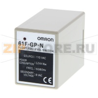 Реле контрольно-измерительное Omron 61F-GP-N 110VAC