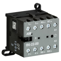 Миниконтактор B6-22-00-84, 9 A, 400 B, AC3, катушка: 110-127 В/AС ABB GJL1211501R8004