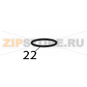 Guarnizione o-ring Elettrobar Fast 80 Guarnizione o-ring Elettrobar Fast 80Запчасть на деталировке под номером: 22