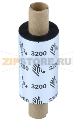 Риббон 3200 Wax Resin Black 64 мм/ 74 м для Zebra GX, GK, TLP2844/3844, TLP274x/264x, T402, R402, R-2844Z Термотрансферная лента красящая (риббон) 3200 Wax Resin Black 64 мм/ 74 м для принтеров Zebra GX, GK, TLP2844/3844, TLP274x/264x, T402, R402, R-2844ZКаталожный номер:  03200GS06407