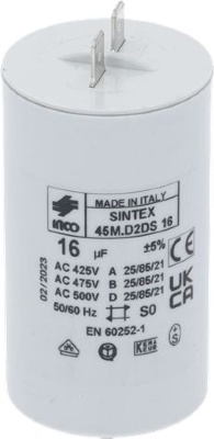 CAPACITOR 16MF 