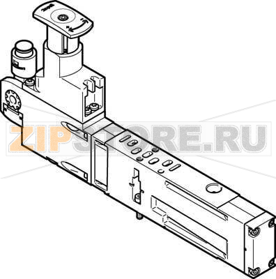 Блок регулятора Festo VABF-S4-2-R6C2-C-10 