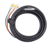Кабель силовой с тормозом 5 м, 220 В, 0.05-1 кВт Inovance S6-L-B107-5.0