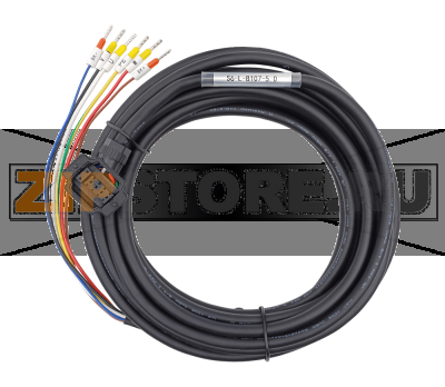 Кабель силовой с тормозом 5 м, 220 В, 0.05-1 кВт Inovance S6-L-B107-5.0 