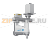 Робот подвесной, нагрузка: 5 кг, радиус действия: 550 мм, ход по вертикали: 150 мм, кабель: 3 м, повторяемость: ±0.02 мм, время цикла: 0.35 с Inovance IR-TS5-55Z15S3-INT