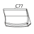 Front panel (right bottom) Godex EZ-2250i