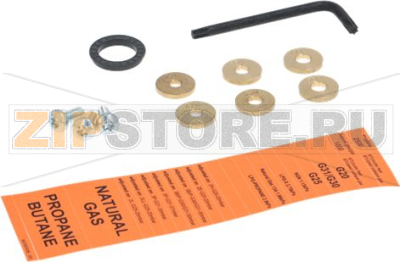 Conversion Set 6.10 CE Gas Orifices Conv 