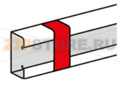 Накладка на стык профиля - для кабель-каналов Metra 100x50 