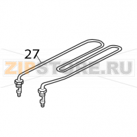 Resistenza 2700/240V per lavastoviglie Elettrobar Fast 160 D