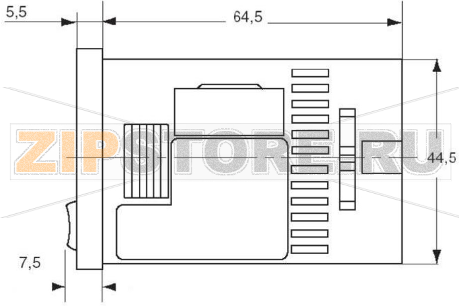 Реле времени цифровое 12 В/DC, 24 В/DC, 0.001 с-999.9 ч, 1 шт Panasonic LT4H24SJ 