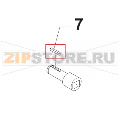 Key B8x7x30 Bear Varimixer RN20 VL-2                                                                               Key B8x7x30 Bear Varimixer RN20 VL-2Запчасть на сборочном чертеже под номером: 7Название запчасти на датском&nbsp;языке: Key B8x7x30 Bear Varimixer RN20 VL-2