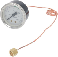 BOILER PRESSURE GAUGE ø 52 mm 0÷16 bar