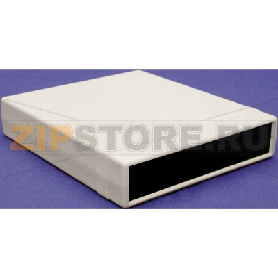 Корпус плоский 180x155x52 мм, материал: полистирол, серый, 1 шт Hammond 1598CSGYPBK 