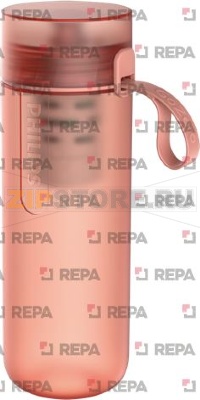 FILTERING HYDRATION BOTTLE 0.6L PHILIPS 