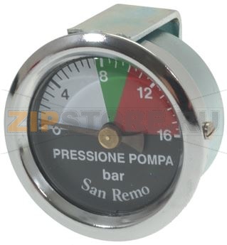 MANOMETRO POMPA 0÷16 bar ø 43 mm 
