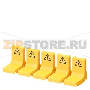 OUCH PROTECTION  YELLOW ДЛЯ FREE PINS ДЛЯ PIN ШИНА ACC. TO UL 508 Siemens 5ST3655-0HG 