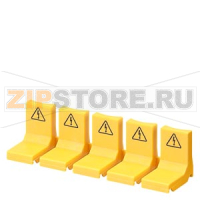 OUCH PROTECTION  YELLOW ДЛЯ FREE PINS ДЛЯ PIN ШИНА ACC. TO UL 508 Siemens 5ST3655-0HG