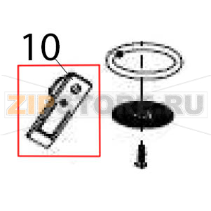 Brewing unit fixing bolt Hurakan HKN-ME717 Brewing unit fixing bolt Hurakan HKN-ME717Запчасть на деталировке под номером: 10